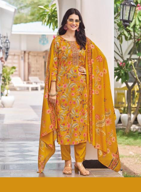 Radhika lifestyle nazrana vol 3 Wholesale ladies kurtis manufacturers in India