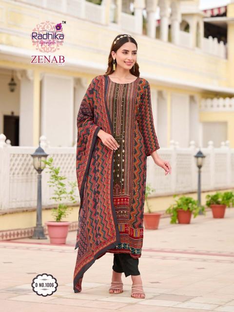 Radhika lifestyle zenab vol 1 Kurti factory in India