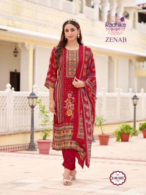 Radhika lifestyle zenab vol 1 Kurti factory in India