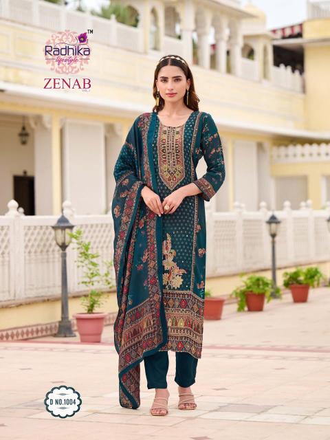 Radhika lifestyle zenab vol 1 Kurti factory in India