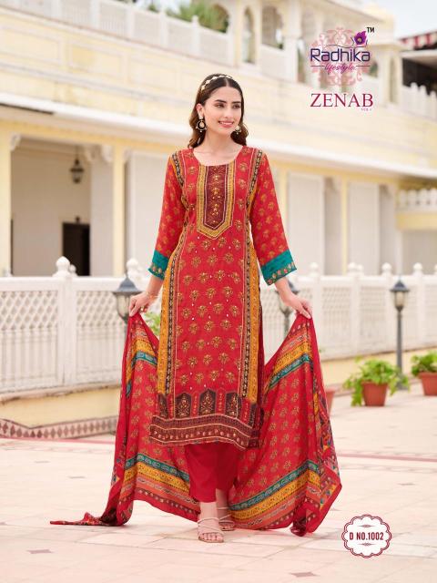 Radhika lifestyle zenab vol 1 Kurti factory in India