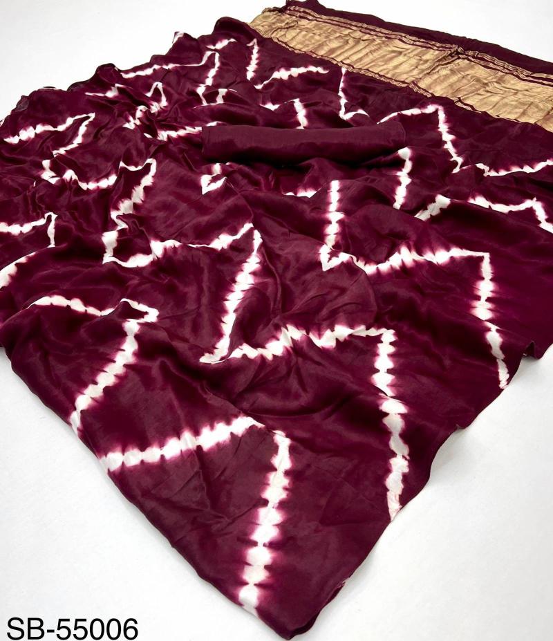 Rajyog Pure Ajrakh Pure Modal Surat saree wholesale supplier