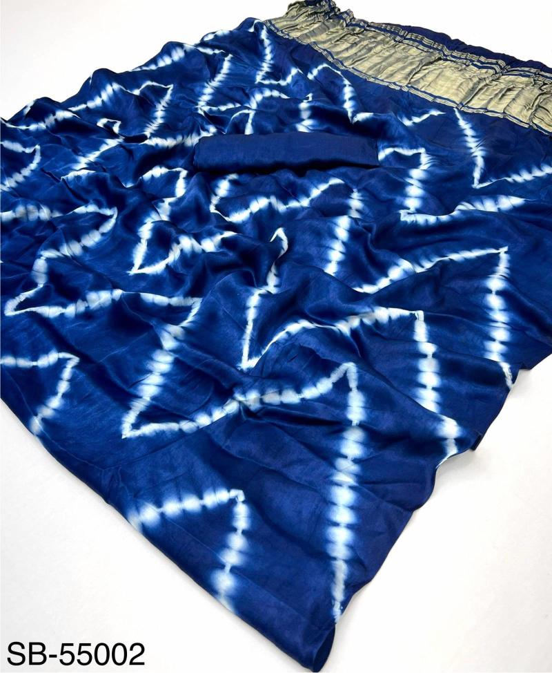 Rajyog Pure Ajrakh Pure Modal Surat saree wholesale supplier