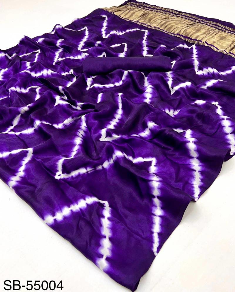 Rajyog Pure Ajrakh Pure Modal Surat saree wholesale supplier