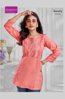 Rangmaya natalia Kurti supplier surat