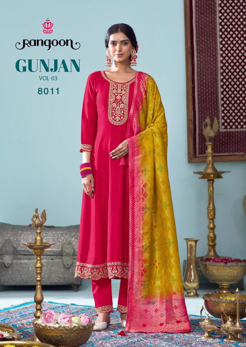 Rangoon Gunjan Vol 3 Bulk Kurti supplier