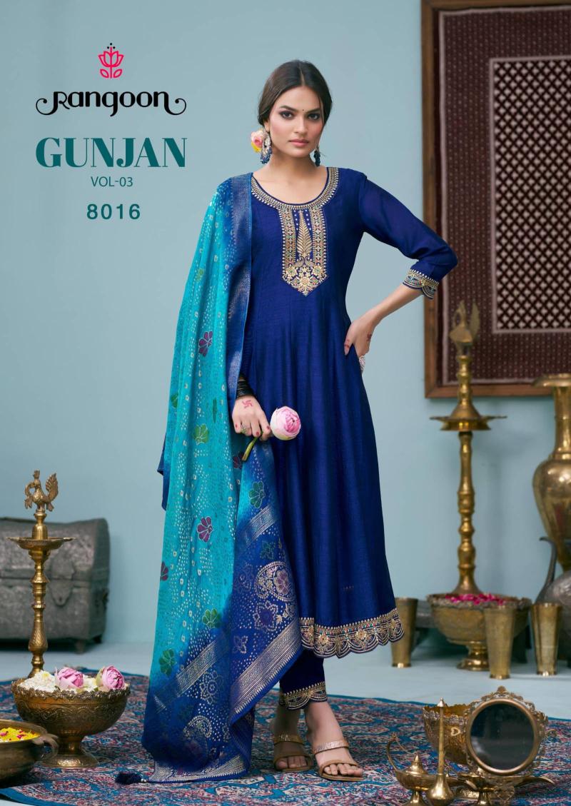 Rangoon Gunjan Vol 3 Bulk Kurti supplier