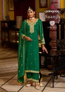 Rangoon saanjh wholesale designer Kurtis in India