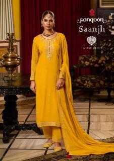 Rangoon saanjh wholesale designer Kurtis in India