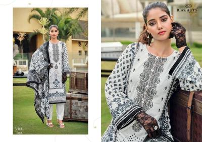 Riaz arts the artist vol 4 Surat wholesale dress materials