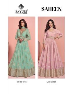 Sayuri designer saheen Designer Kurtis wholesale
