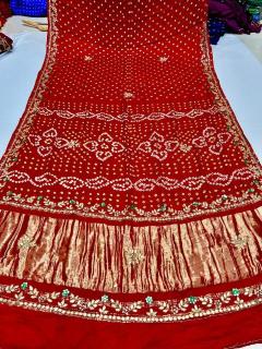 Shorya bandhani gota pati Designer Sarees wholesale