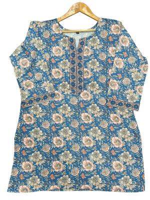 Shorya cotton printed short top Affordable kurti market in India