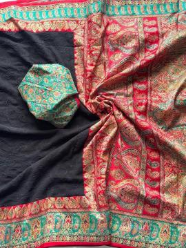 Shorya georgette lukhnowi Wholesale saree manufacturers in Surat