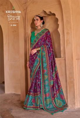 Shorya kreshva priyatama Online saree wholesale in India