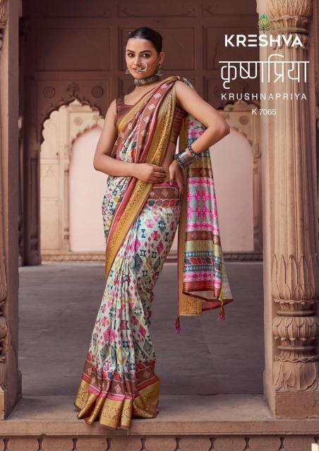 Shorya krushnapriya Wholesale saree manufacturers in Surat India