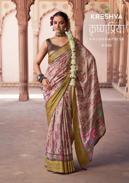 Shorya krushnapriya Wholesale saree manufacturers in Surat India