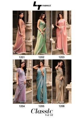 Shorya L.t fashions classic vol 12 Saree exporters in India