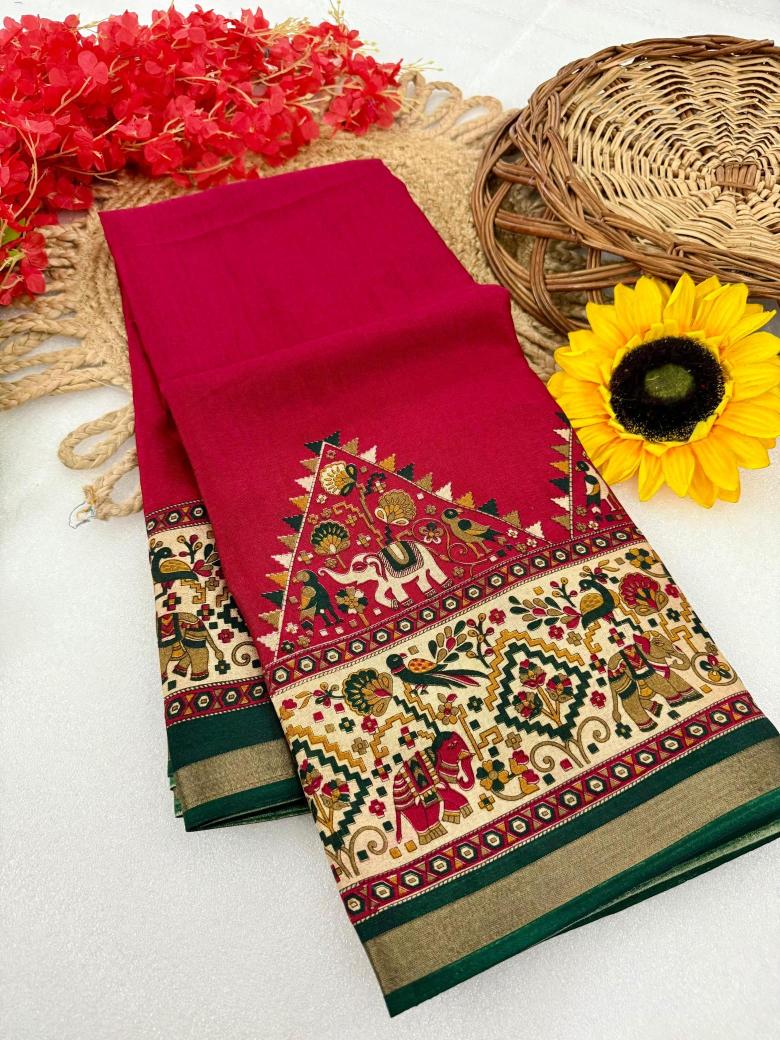 Shorya leriya with patola Wholesale saree suppliers