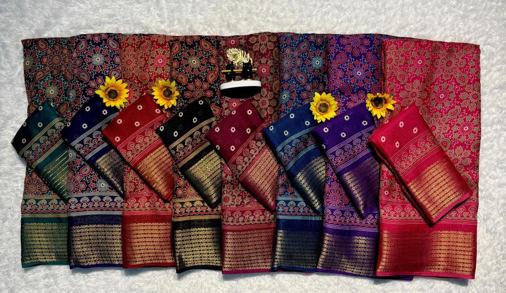 Shorya nazakat chinnon Wholesale saree catalogs