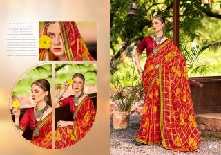 Shorya printed fancy Printed Sarees suppliers