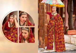 Shorya printed fancy Printed Sarees suppliers