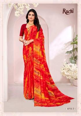 Shorya ruchi ragaa georgette 18 Saree manufacturers in India
