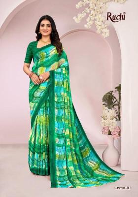 Shorya ruchi ragaa georgette 18 Saree manufacturers in India