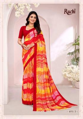 Shorya ruchi ragaa georgette 18 Saree manufacturers in India