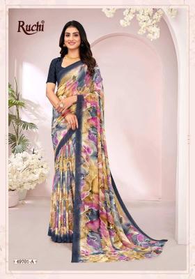 Shorya ruchi ragaa georgette 18 Saree manufacturers in India