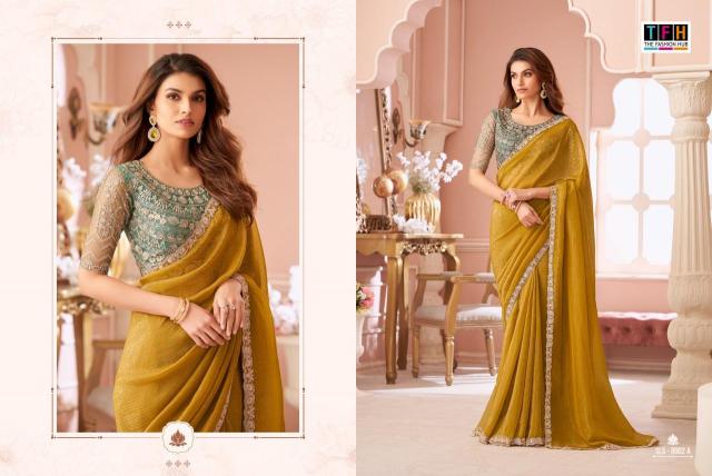 Shorya TFH salsa style d.no 8002 Bulk saree suppliers in India