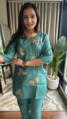 Shorya vertcal silk coorde set Kurti factory in Gujarat