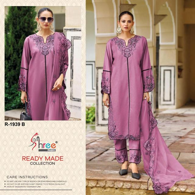 Shree fabs d.no 1939 Salwar suits wholesale in Mumbai