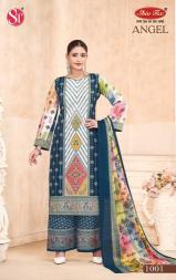 St angel vol-1 Dress material wholesalers in Kolkata