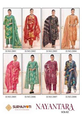 Suryajyoti nayantara vol-2 Fancy kurtis wholesale in Hyderabad