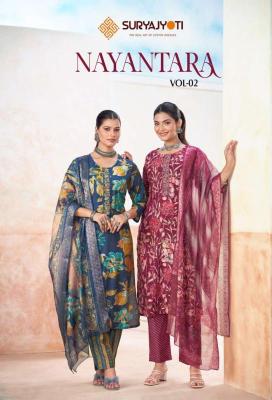 Suryajyoti nayantara vol-2 Fancy kurtis wholesale in Hyderabad