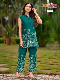 Tips & tops festive beauty Kurtis at wholesale prices