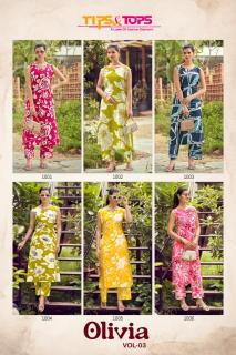 Tips & tops olivia vol 3 Kurti wholesalers in surat