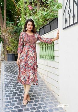Vaniska charming vol.2 Wholesale kurti suppliers in India