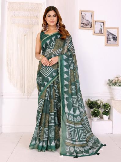Vc Ragini A Chanderi Cotton Surat designer sarees wholesale