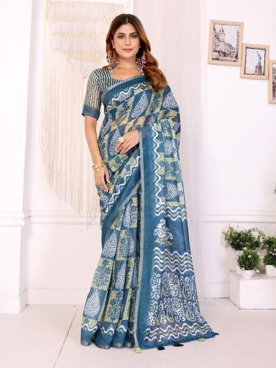 Vc Ragini A Chanderi Cotton Surat designer sarees wholesale