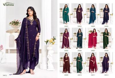 Vishnu shaheen vol 2 Best dress materials wholesalers in Kolkata
