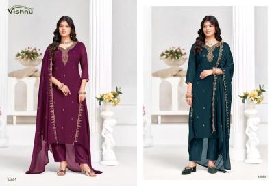 Vishnu shaheen vol 2 Best dress materials wholesalers in Kolkata
