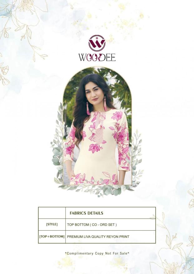 Woodee belliza Kurti Fabric Wholesalers