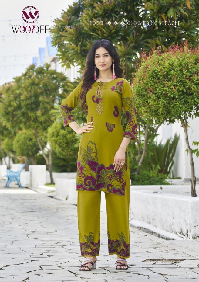 Woodee belliza Kurti Fabric Wholesalers