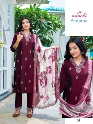 Aanchi sanjana v neck kurti wholesale market delhi
