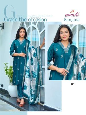 Aanchi sanjana v neck kurti wholesale market delhi