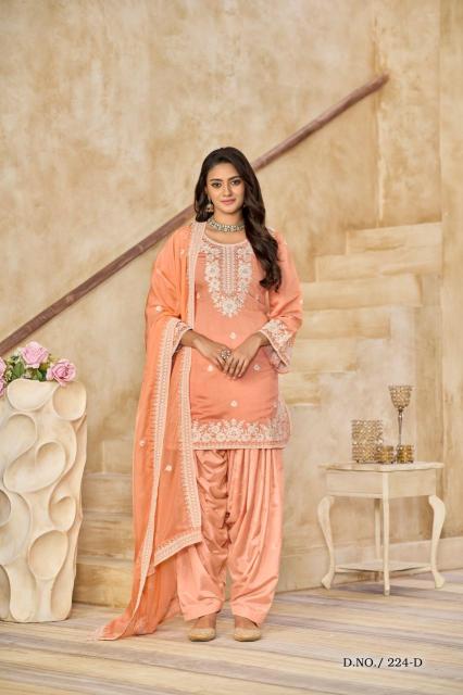 Adhya aanaya vol 224 salwar suits manufacturers in india