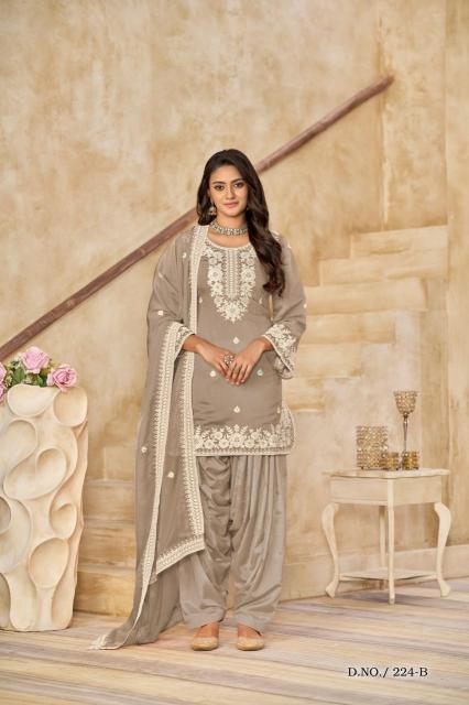 Adhya aanaya vol 224 salwar suits manufacturers in india