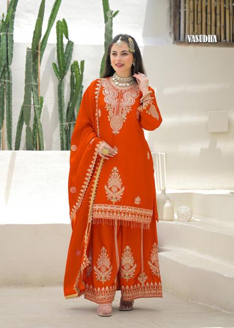 Afsana vasuda karwa chauth indian wholesale salwar kameez